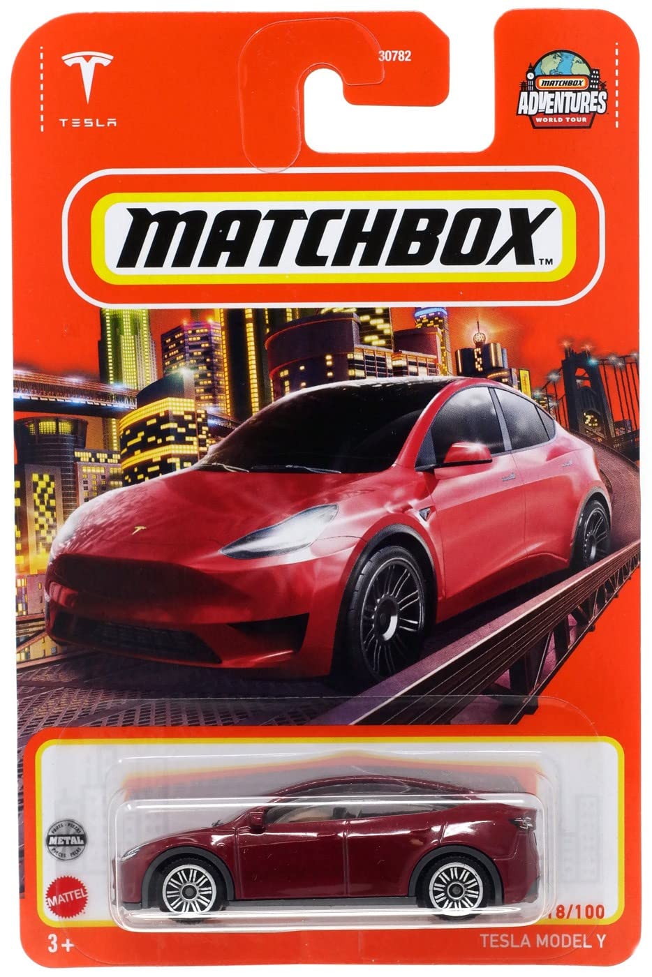 Matchbox Tesla Model Y 1/64 scale diecast model Daraz.pk