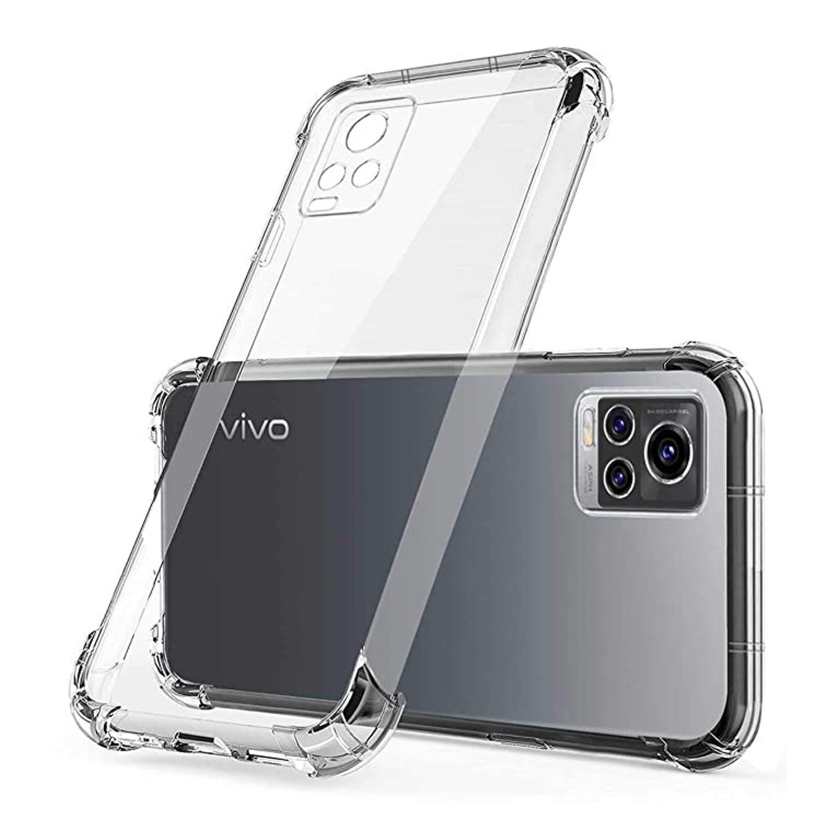 Transparent Back Cover for Vivo V21E and Y73 2021 with Camera Protection