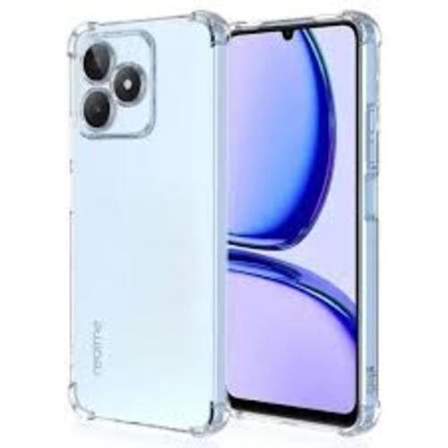 Realme Note 50 Anti Shock Four Corner Bumper Open Camera Protection 1.3mm Air Bag Soft Transparent Jelly-Clear