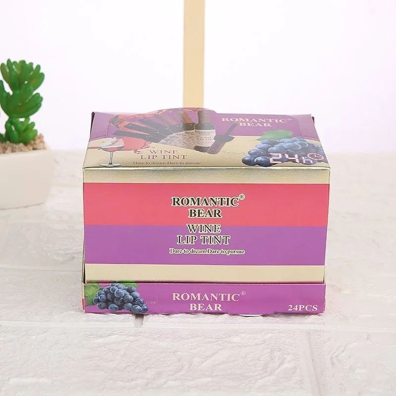 Wine Lip And Cheek Tint Dual-Use Makeup Product
