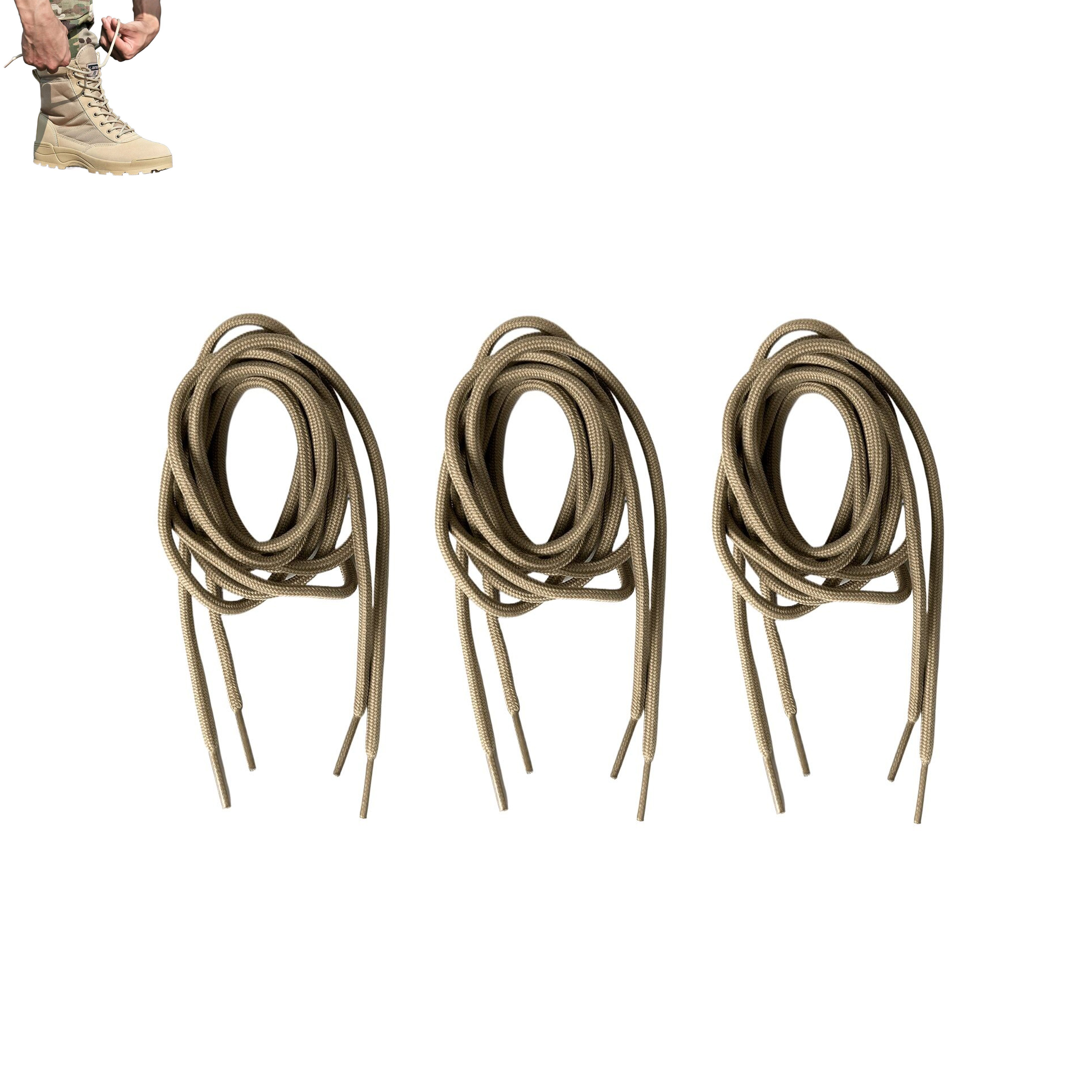 Pro.Mart Army Military Boot Laces – Heavy Duty Tactical Boot Shoe Laces