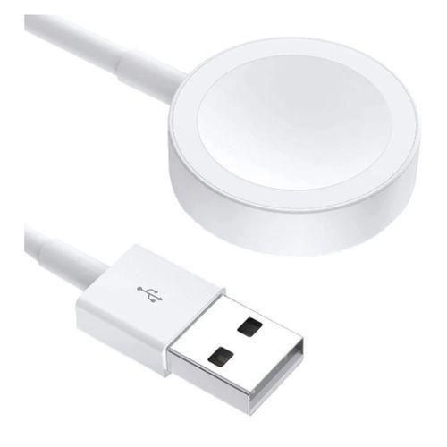 USB-A Fast Charger Magnetic Wireless 5W For Watch - White price in Pakistan