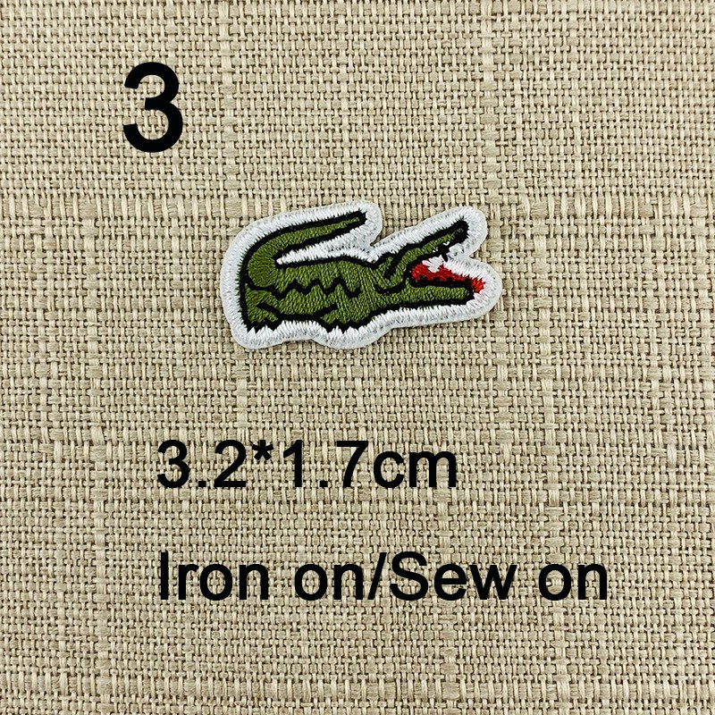 Real Lacoste Patch Lacoste Alligator Replacement Patch Lot Of