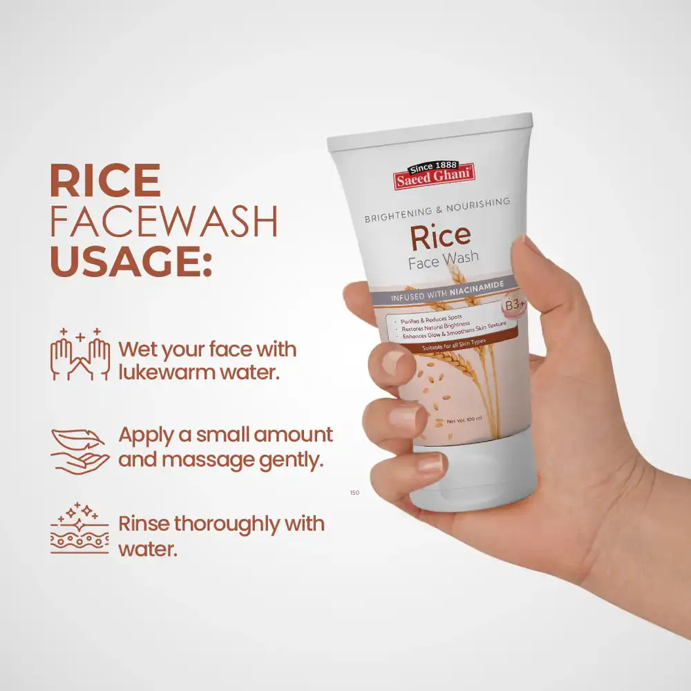 Brightening & Nourishing Rice Face Wash 150ml