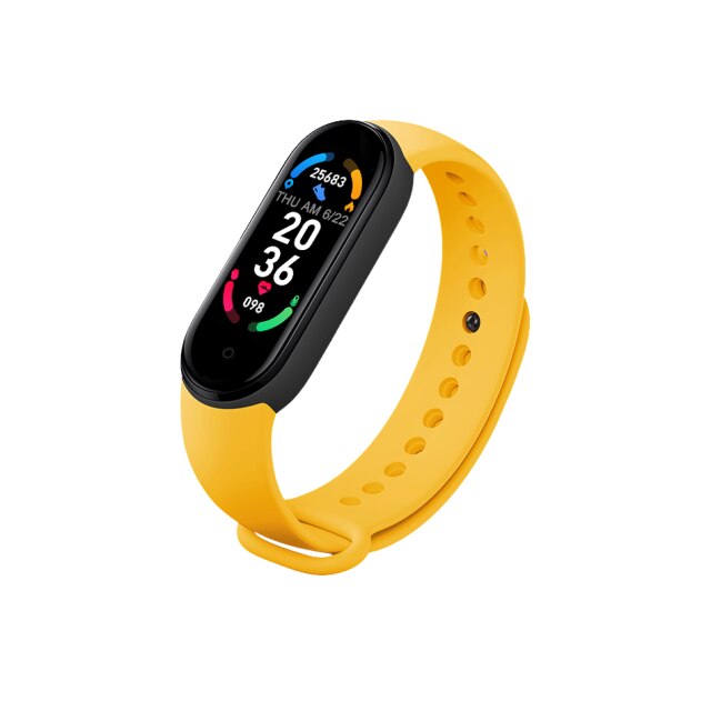 M6 Smart Wristwatch, Heart Rate Blood Pressure Monitor Smart Bracelet, for  XIaomi, iOS and Android: Buy Online at Best Prices in Pakistan | Daraz.pk