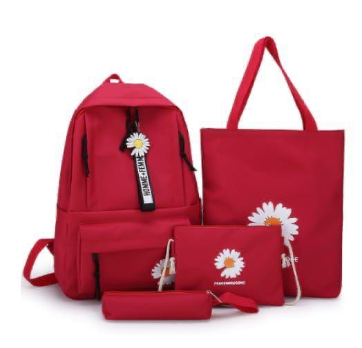 4pcs backpack, light weight primary school backpack ,fashionable school ...
