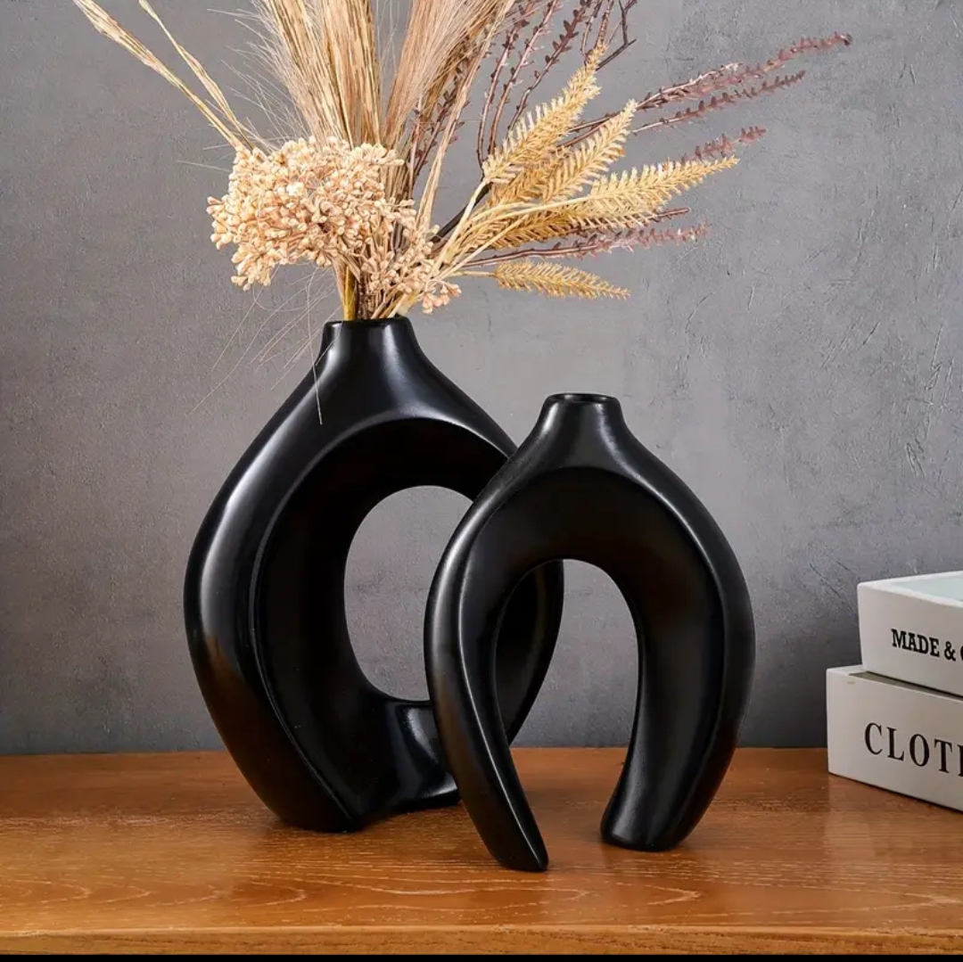 Creative Design Vase Ornaments Artistic Style, Decorations Suitable for Fireplace, Bedroom, Kitchen, and Living Room Decoration, office and theme based area