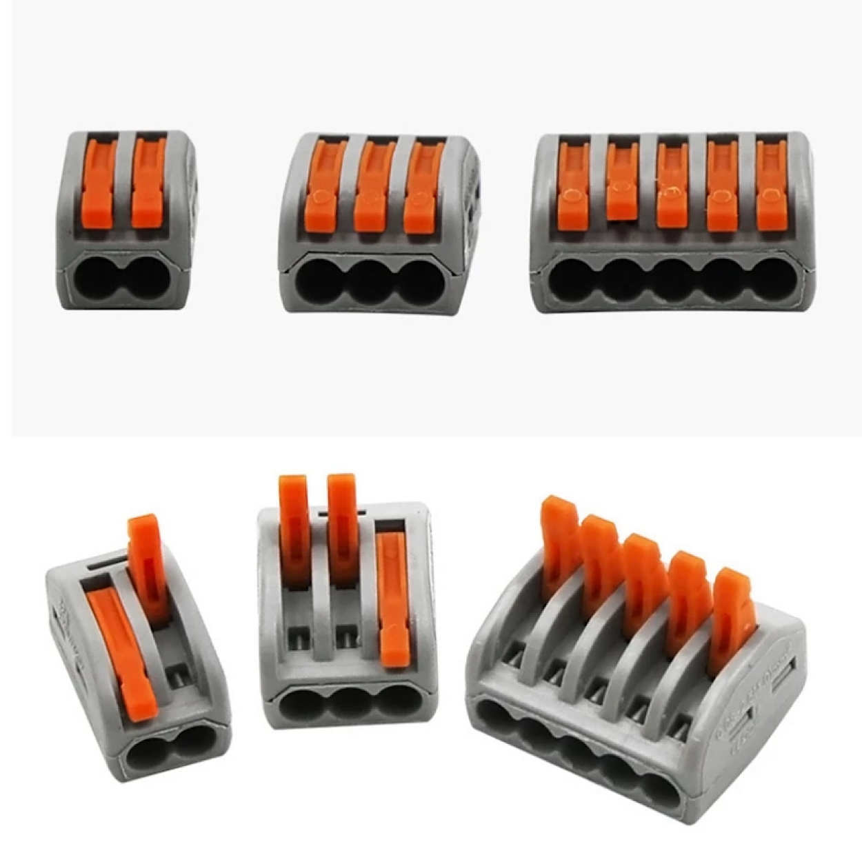 Universal Pin Connector Universal Cable wire Connectors 222 TYPE Fast Home Compact wire ...