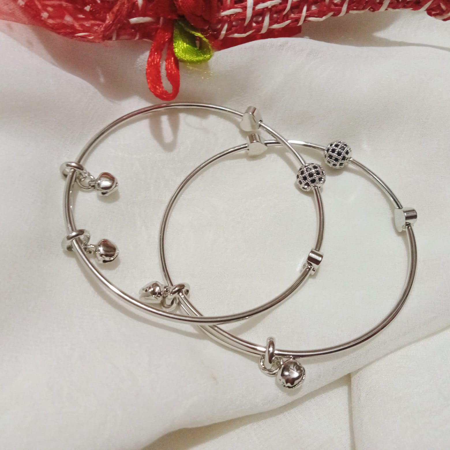 Golden Balls Bangles Adjustable bangles/bracelets