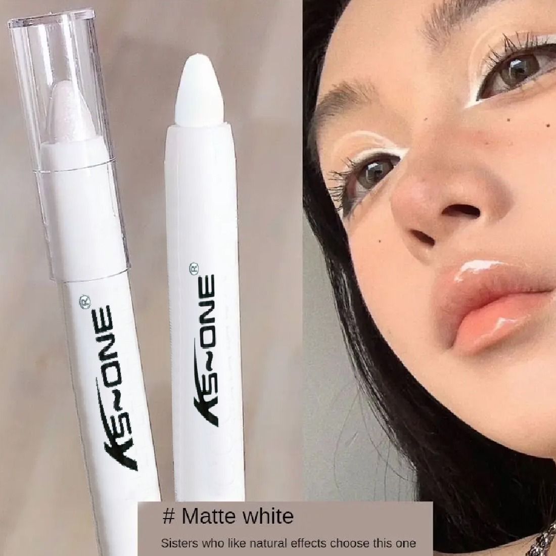ORGINAL IMPORTED  KOREAN Silver Pearlescent Waterproof Highlighter Pen/ Novice Long Lasting Flash Lying Silkworm Eye Shadow Makeup