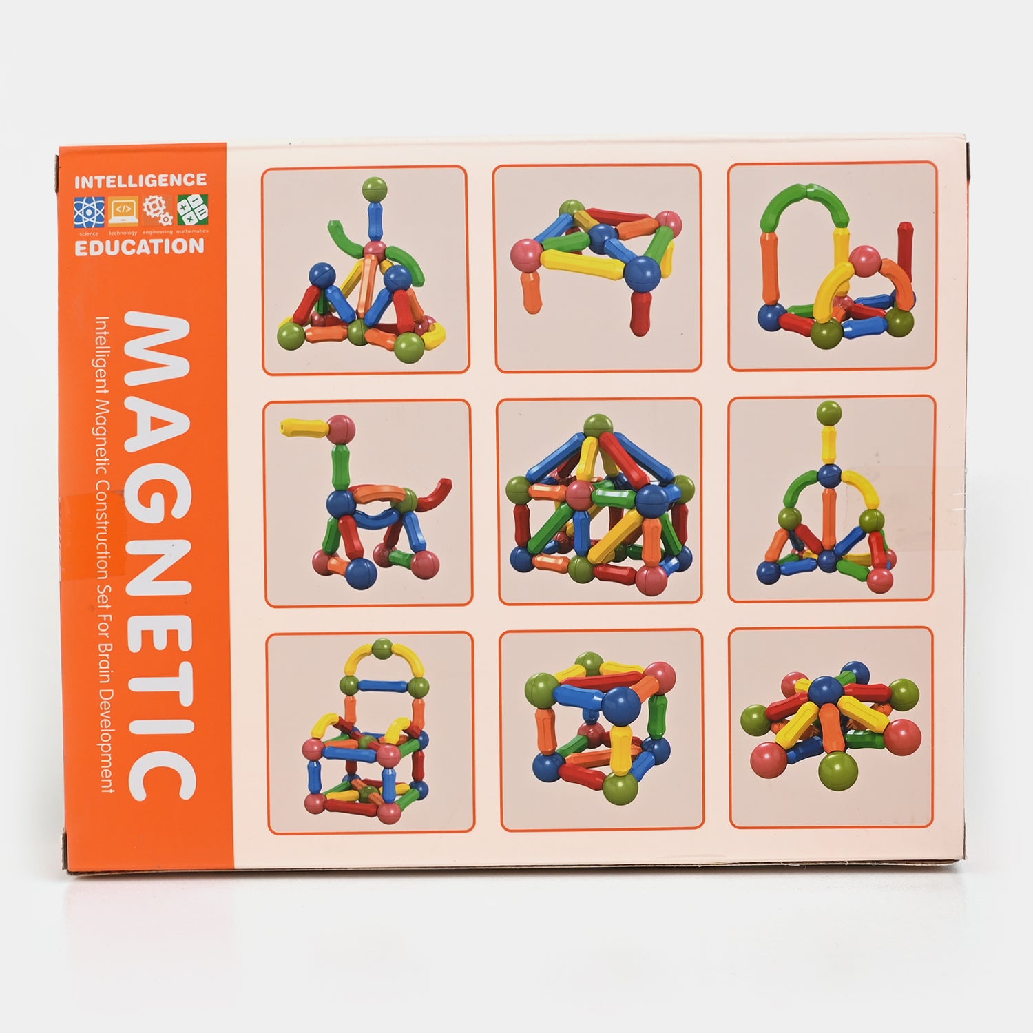 Magnetic Bar Blocks , High-Quality   Magnetic Bar Blocks - Fun and Educational Building Set, Perfect for Kids, Educational Toy For Kids ,"Build, Play, Learn , Intelligent Magnetic Rod Puzzle For Kids