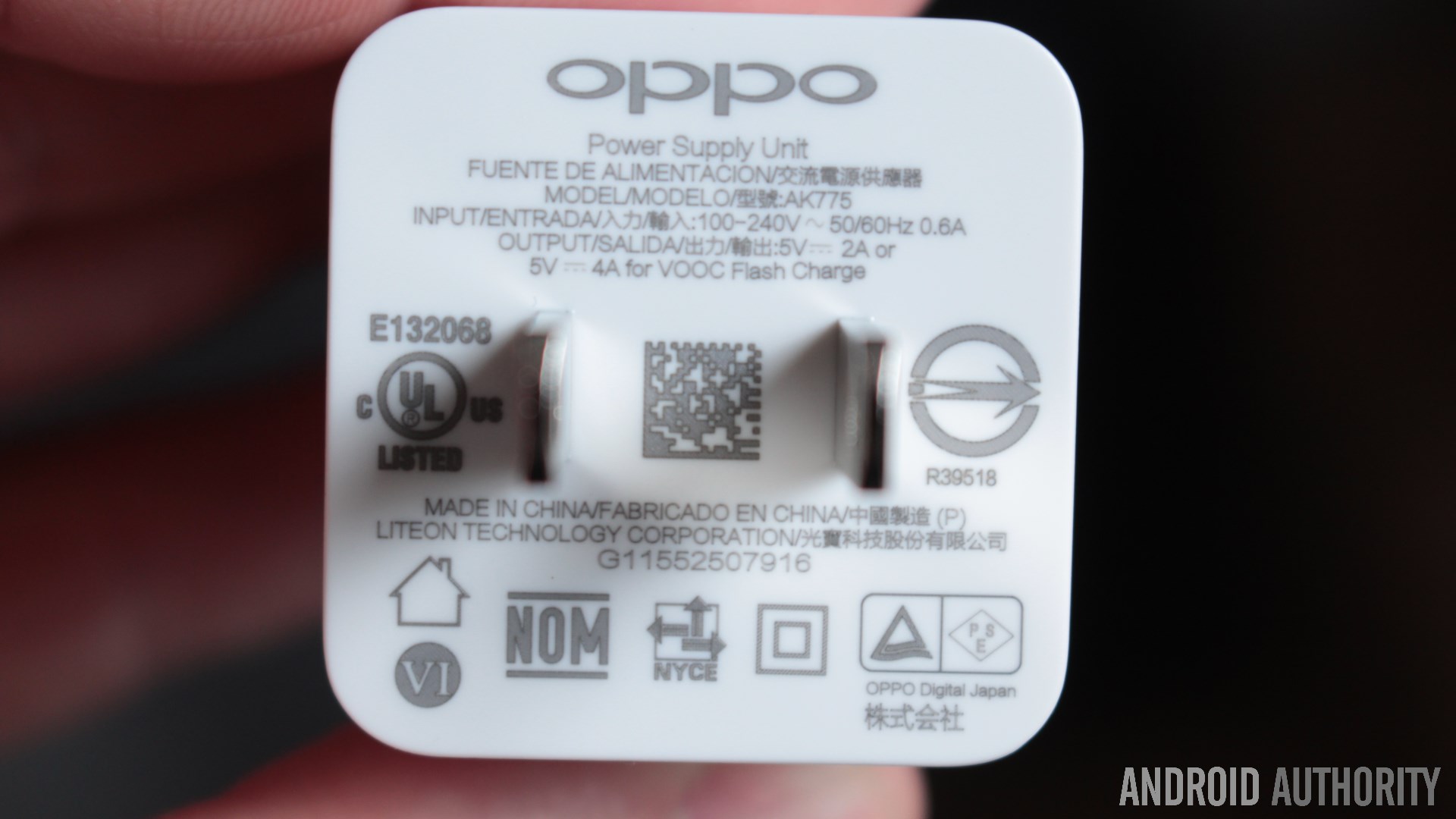 oppo charger watts