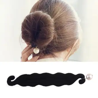 Bluelans Magic Sponge Hair Clip Foam Donut Hair Styling Bun