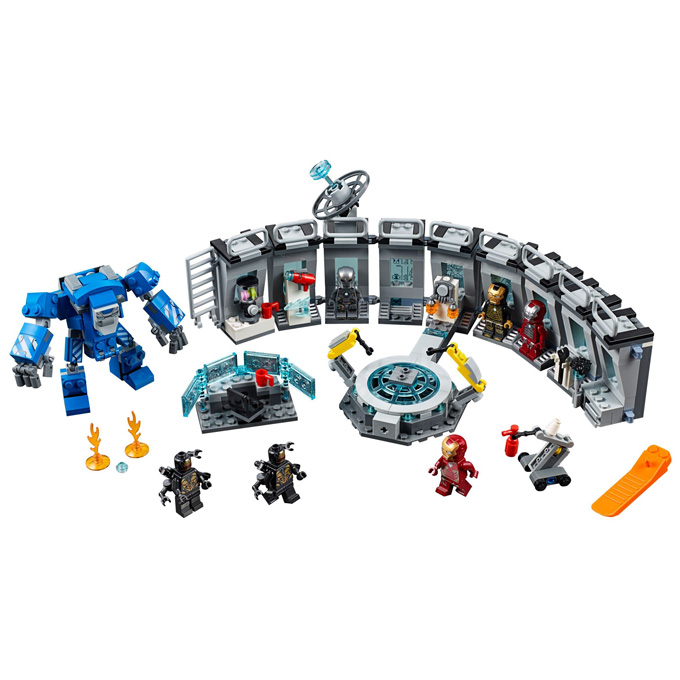 Marvel Avengers: Iron Man Lab and Hall of Armor Building Blocks