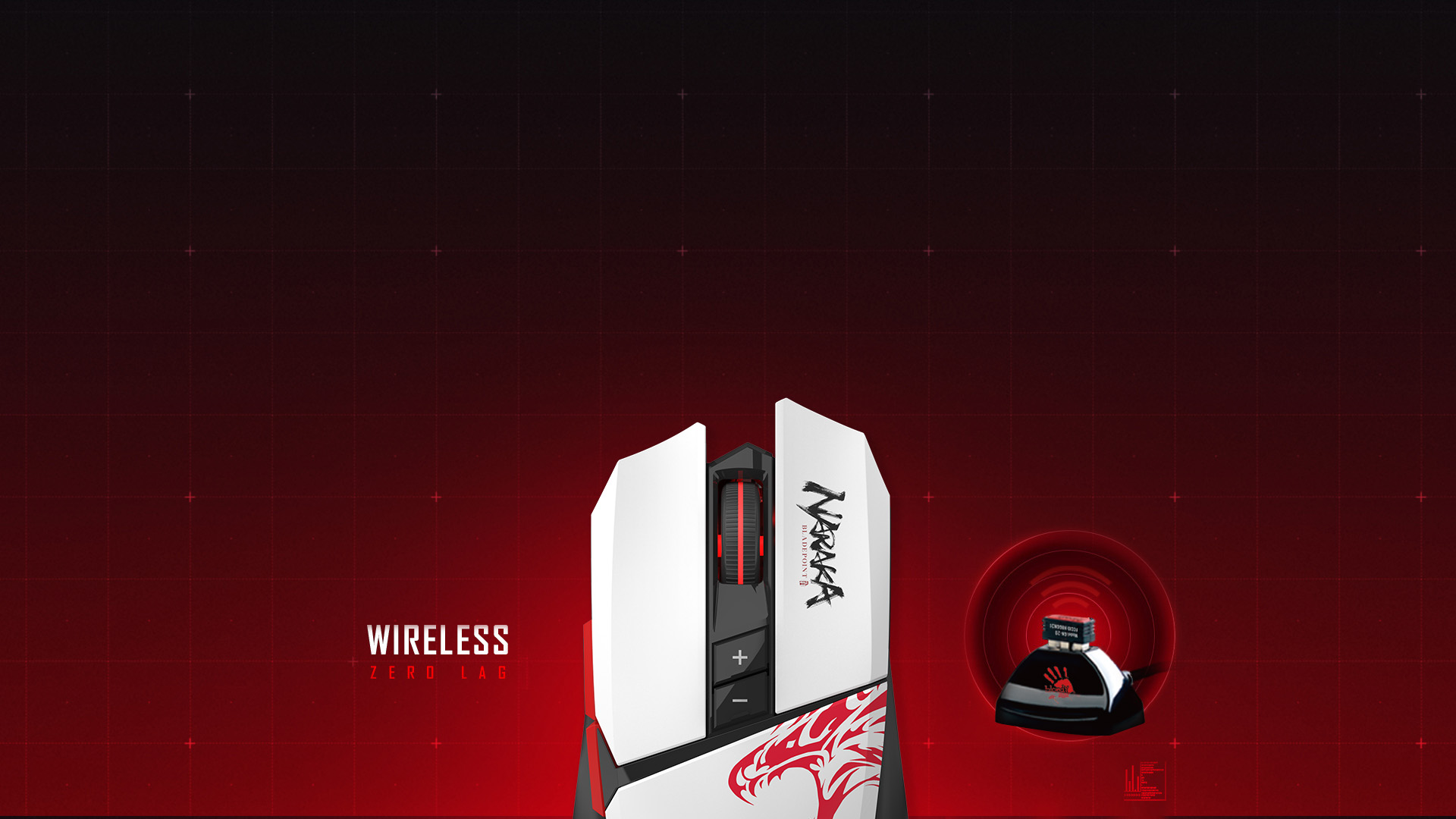 A4tech Bloody R36 Ultra Naraka Dual Mode Wireless Gaming Mouse 2.4G+USB Wired with 12000 CPI and 75 Hrs Playtime 17 ed9b93b6513ea919128fa6aa923c7731