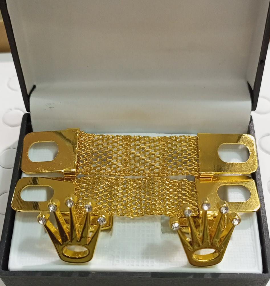 Golden Crown Cufflinks For Men Studs Gifts for Men