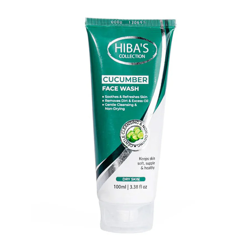 Hiba’s Collection Cucumber Foaming Face Wash – | Facial Cleansing Care | 100ml