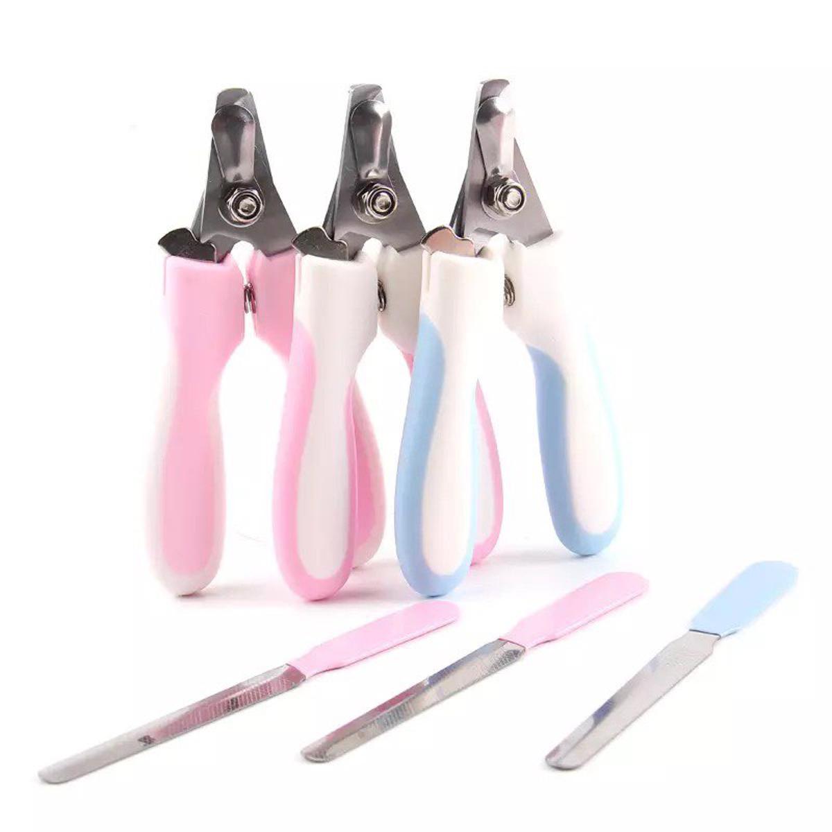 Pet Medium Nail Cutter ( Pink ) With Filer