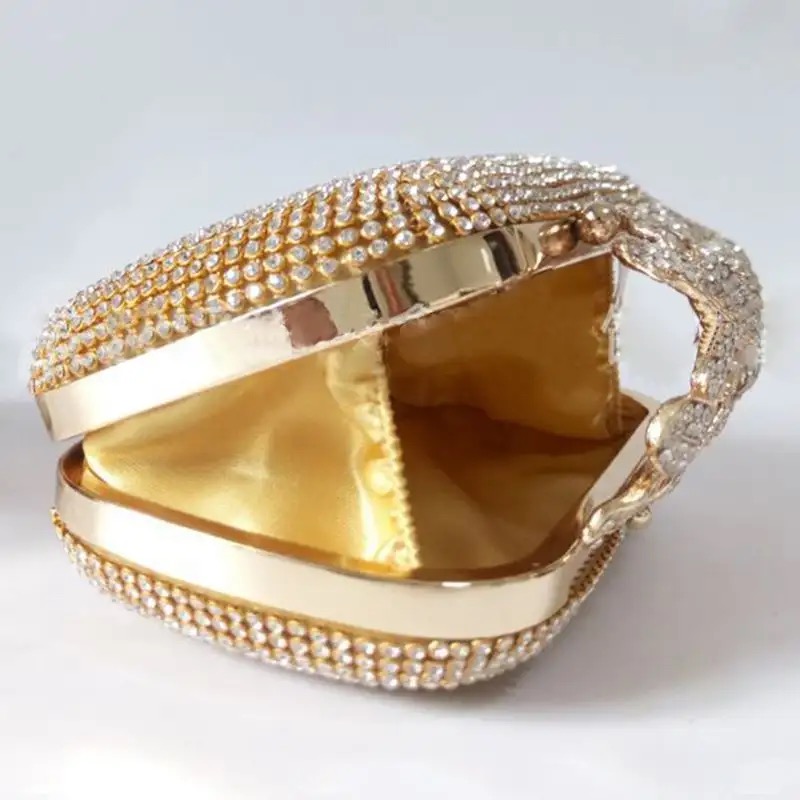 Trendy Fancy Clutches Luxurious Hot Beg For Women Rhinestone Evening Clutch Bags