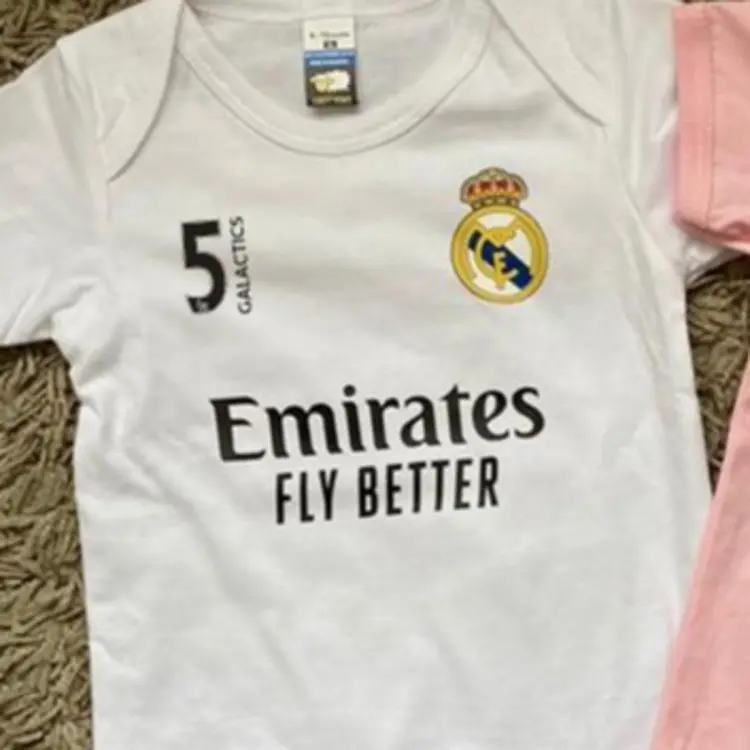 Real madrid baby shirt hot sale