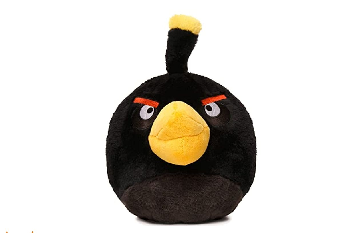 Cute Angry Bird Plush Stuffed Toy | Soft Cartoon Bird Plush Doll | Premium Quality Cuddly Gift for Kids | Tagged Piece by SP Business