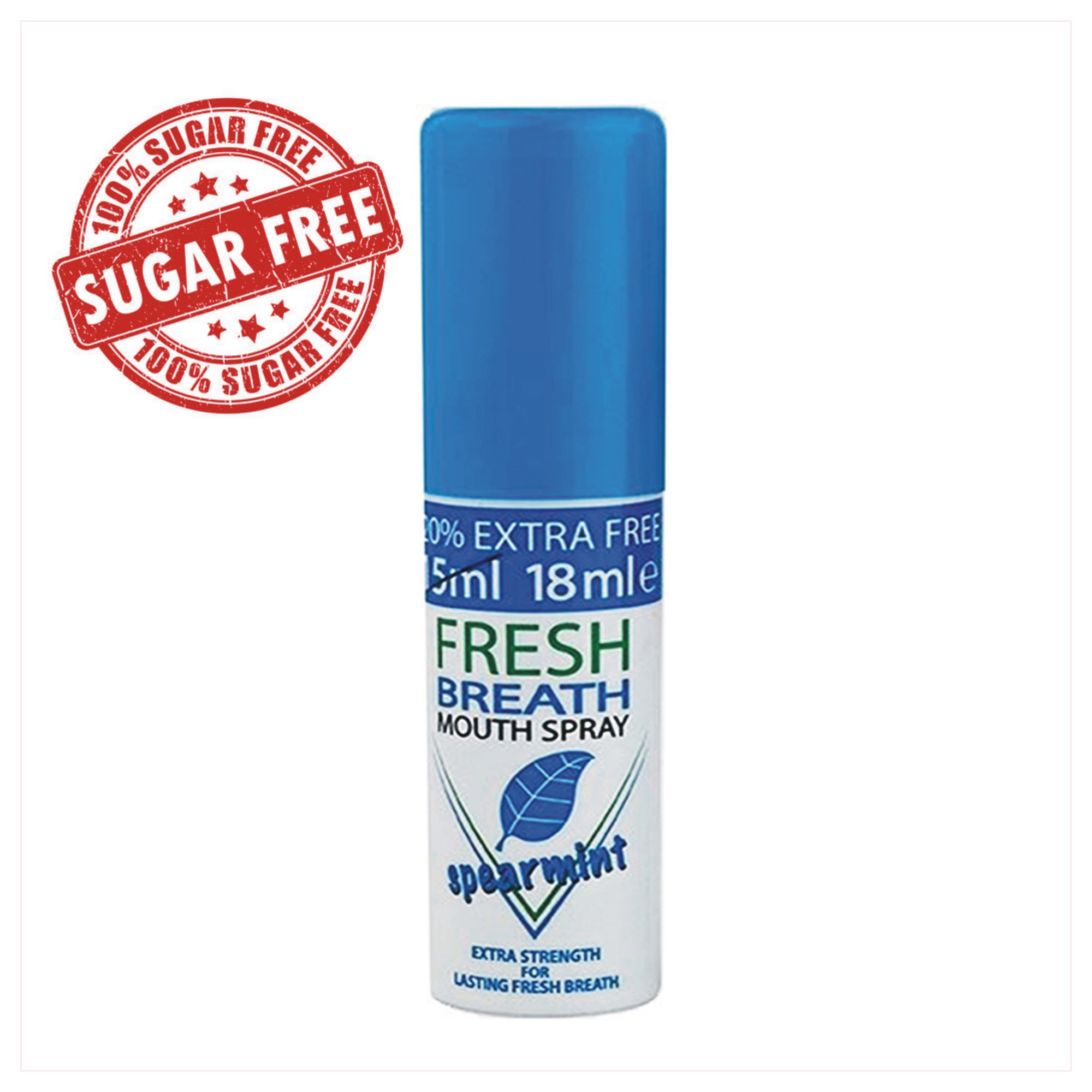 Sugar free Mouth Freshener Spearmint flavour Mouth Spray Fresh Breath ...