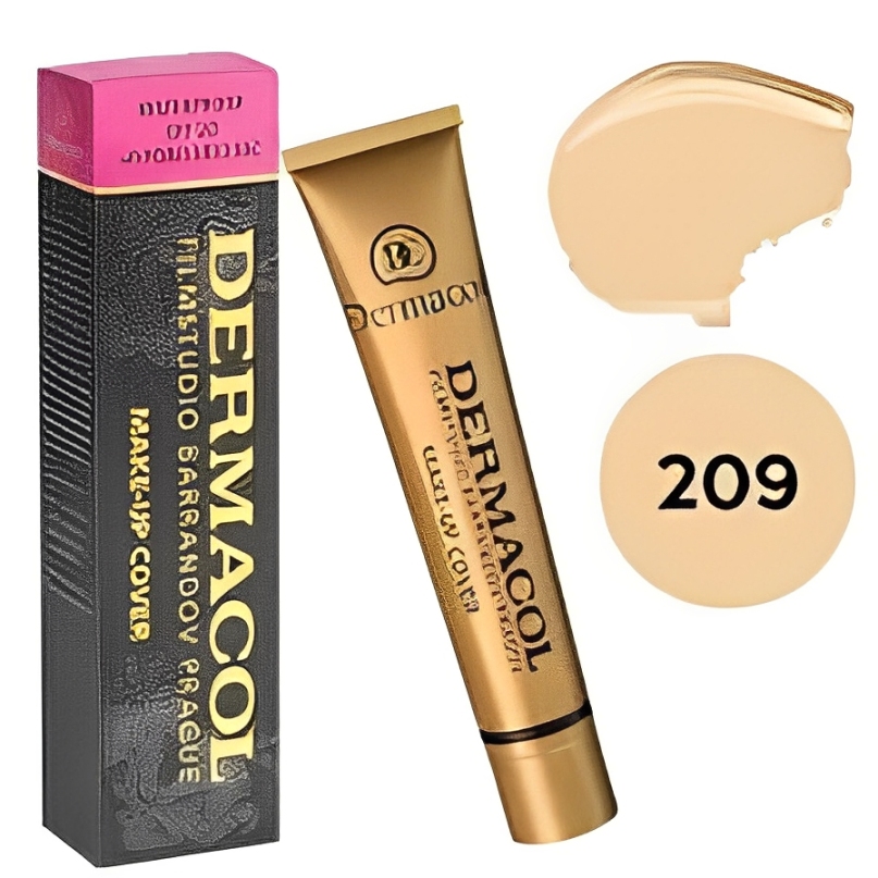 Dermacol Makeup Cover Foundation | Legendary High Covering High Pigments Foundation | Foundation Liquid Waterproof
