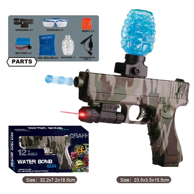 Electric Gel Blaster Rechargeable Electric Toygun for kids Trending