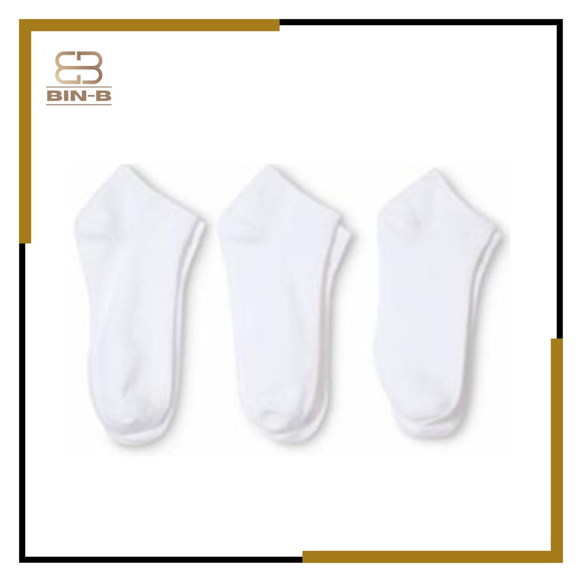 BIN-B PACK OF 3 PAIRS ANKLE SOCKS