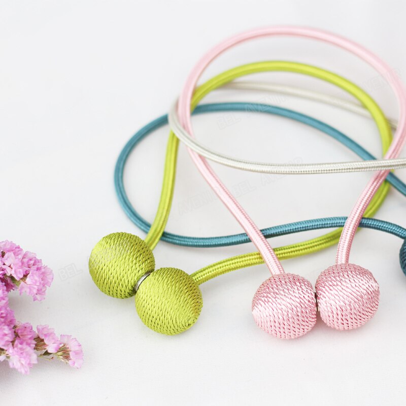 New Hot Selling Magnetic Curtain Tiebacks Clips - Window Tie Backs Holders for Home Office Decorative Rope Holdbacks Classic Tiebacks Design