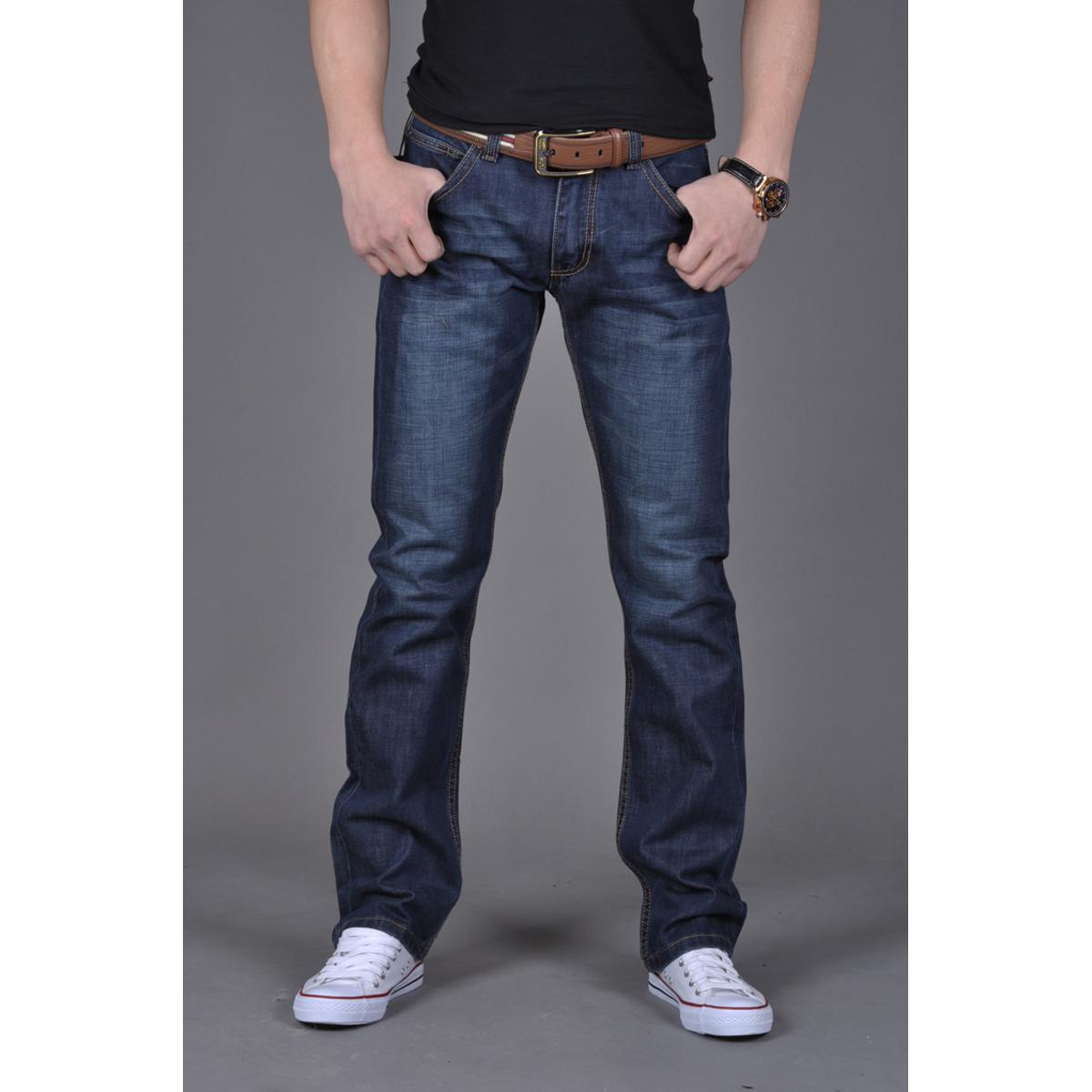 New_2021_Men's_Fashion_Jeans_Jeans for Men _Hot _Jeans _Blue