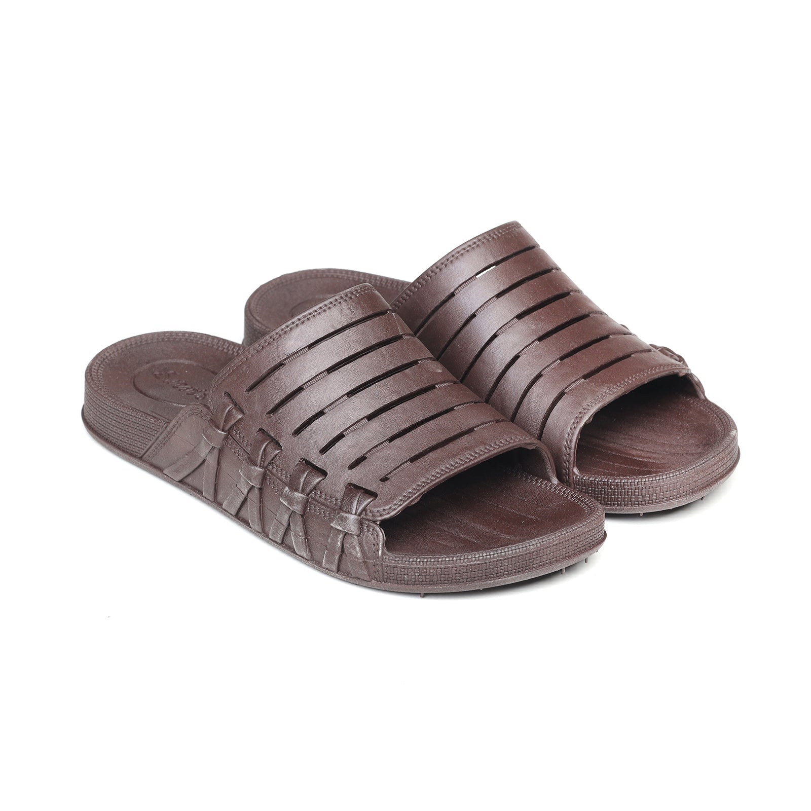 SERVIS BROWN M-SR-0500009-Chappal Moccs For Men - SS26