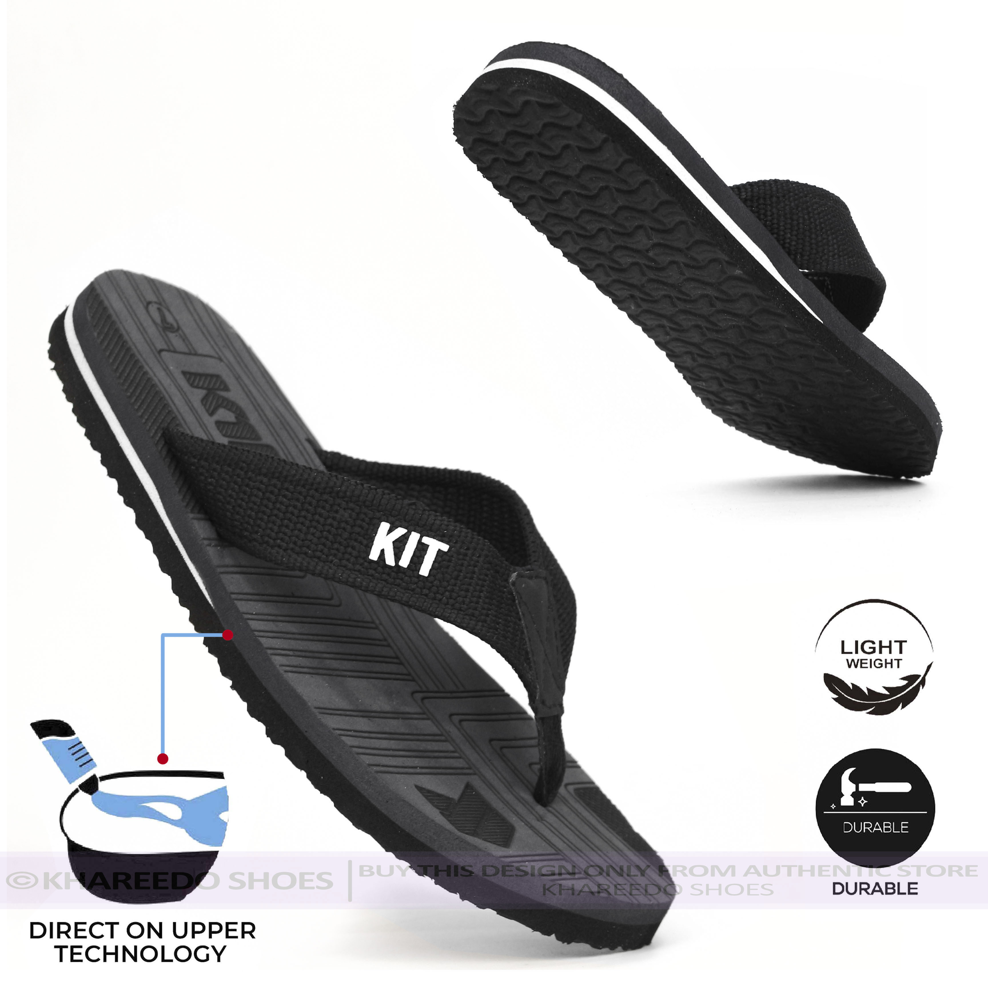 Slippers For Men - Non Slip Flip Flops For Boys - Comfortable And Lightweight Chappals for Men -  Daily Wear Slippers For Boys - Perfect Gift For Boys
