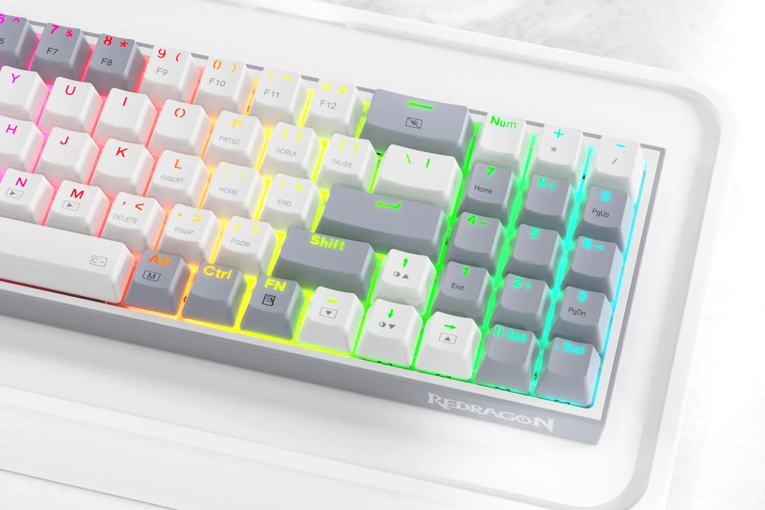 Redragon K628 POLLUX 75% Wired Mechanical Gaming Keyboard RGB with Extra Full Set of Keycaps 78 Keys 19 ee1af188c72c9ed08eb46658292641d3