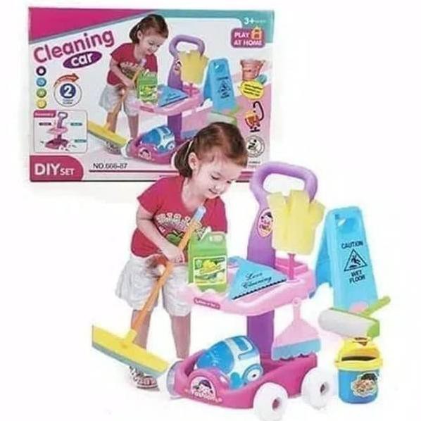 Toddler cleaning hot sale trolley