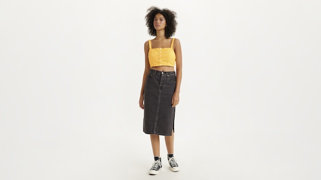 Levi's® Women's Side Slit Skirt