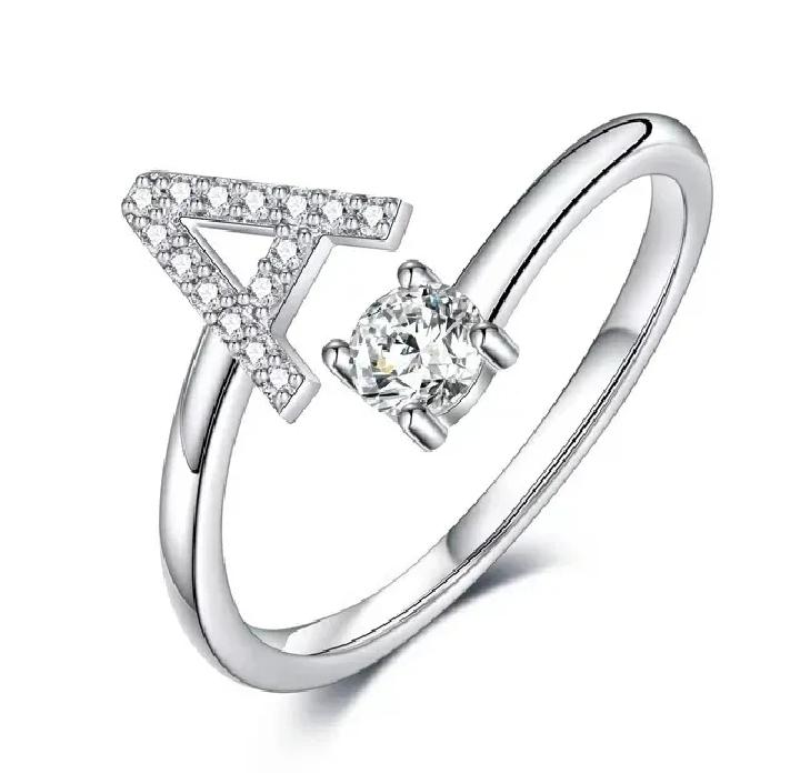 metal ring,alphabate ring,customize ring,girls ring,trending accessories,trending ring,a to z alphabet ring ,initial ring,name ring,letter ring,personalized ring,adjustable ring ,charm ring,band ring,zircon ring