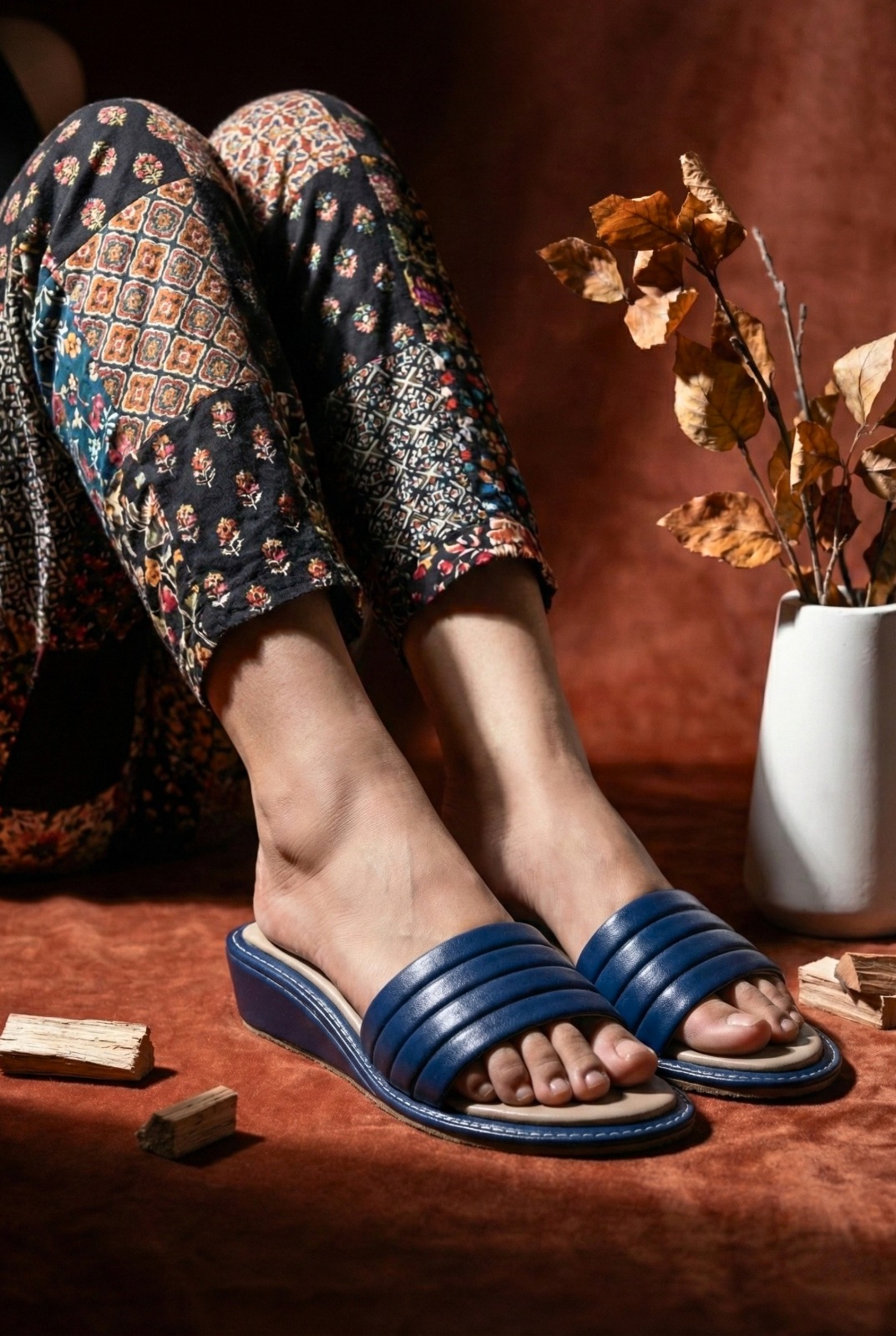 Stylish Wedge For Women or Girls-SAWA SHOES- 216