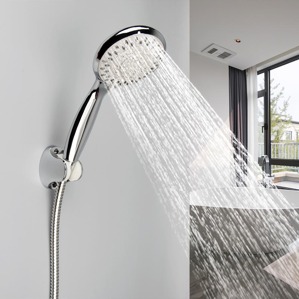 5-Setting High Quality Bath Shower Spray Head Handheld Shower Head