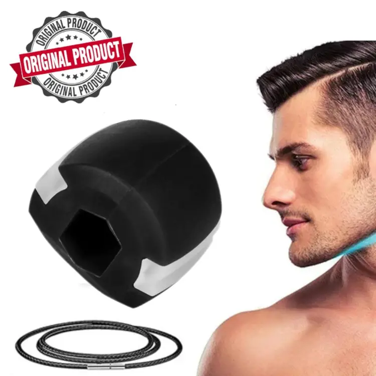 Jaw Exerciser para Homens e Mulheres, Silicone Jawline Exerciser, Poderoso  Jaw Trainer, Face Slimmer, Chew Ball Shaper - AliExpress