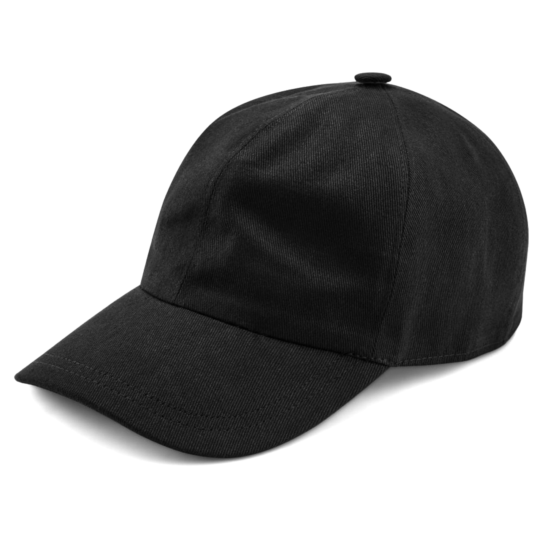 Adults Caps in Plain Solid Color with Adjustable Strap Baseball Caps for Men Cotton Made Casual Cap for Mens in Black