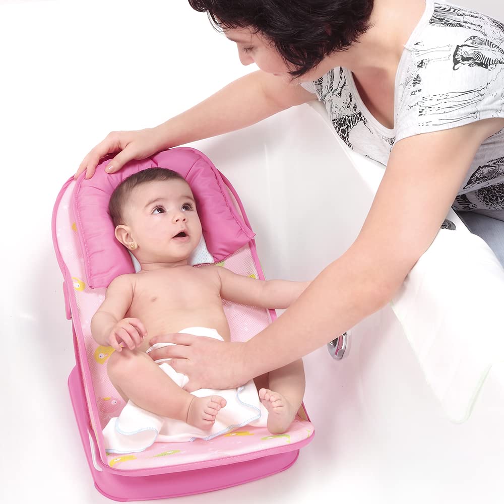 Baby Bather Safety Bath Support Seat Functional Baby Bath Chair With Pillow or With Out Pillow