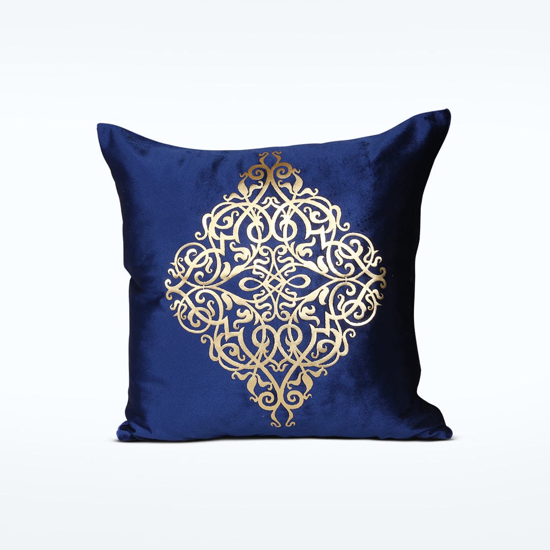 Luxury Motive Laser Velvet Cushion Cover