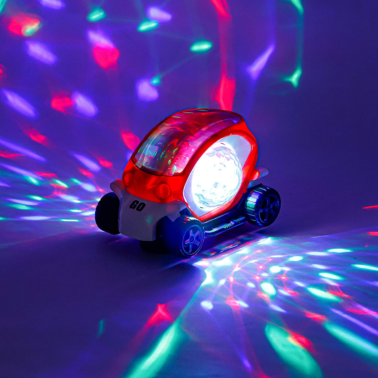 360 Roution 09 future car Beautiful musical car with blinking light toy for kids Didai (boys and girls)