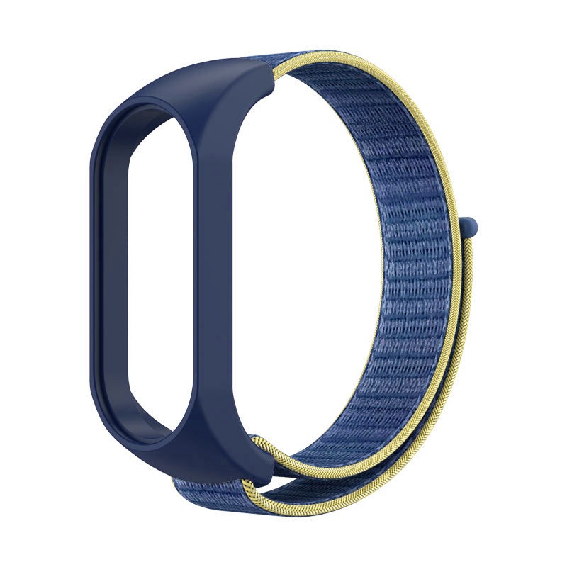 For Xiaomi Mi Band  Mi band 4 , 5 , band 6 , band 7 -Nylon Loop Strap Band  [NOT FIT TO ANY OTHER BAND or Copy Band]