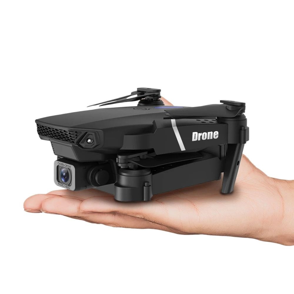 E88 Pro New WIFI Drone | Wide Angle Optical Flow | Obstacle Avoidance Quadcopter Gifts Foldable Drone with WIFI Transmission FPV Drone | Mid range Drone Camera in Low Price