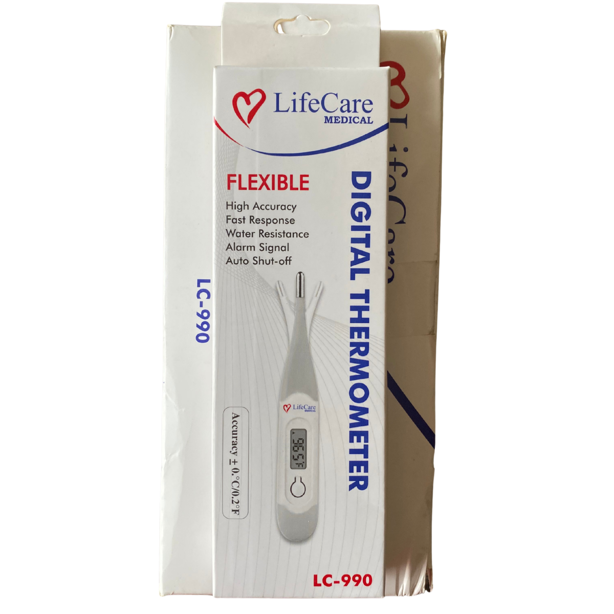 LifeCare LC-990 Digital Clinical Thermometer High Accuracy Fever Monitor