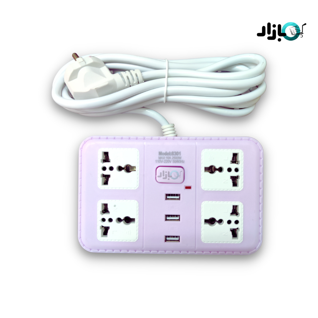 High Quality Extension Board with USB Sockets Smart Universal Electric
