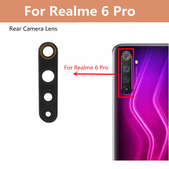 Realme 6pro Camera Lens For Realme Realme Pro Replacement Back