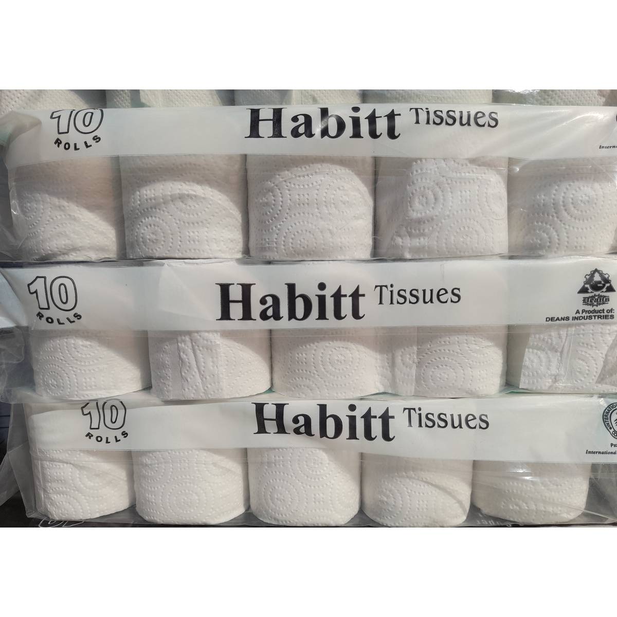 Toilet Tissue Roll 18 MeterPack of 10 Paper Tissue Daraz.pk